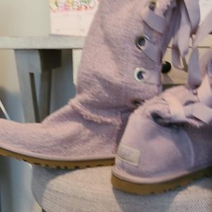 Ugg fabric boots